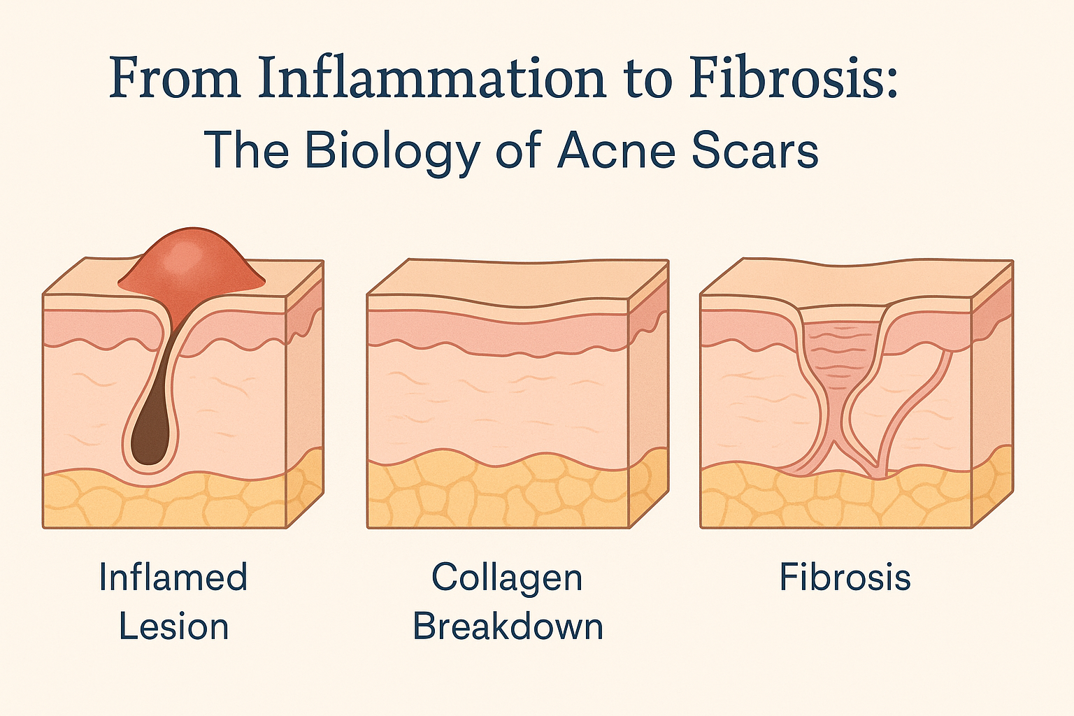Understanding The Biology Of Acne Scarring: From Inflammation To Fibrosis